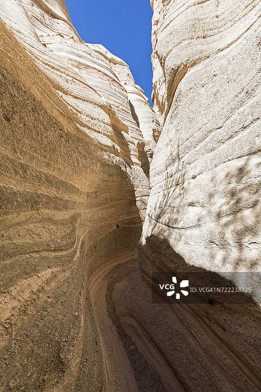 美国新墨西哥州卡莎卡图威帐篷岩国家纪念区峡谷图片素材