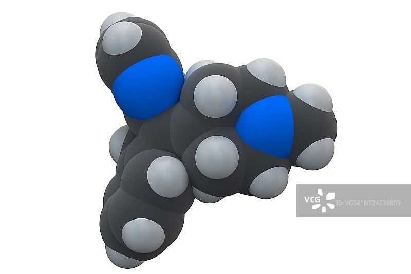 阿扎胞苷药物分子图片素材