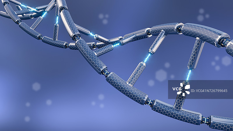 技术DNA 3D渲染图片素材