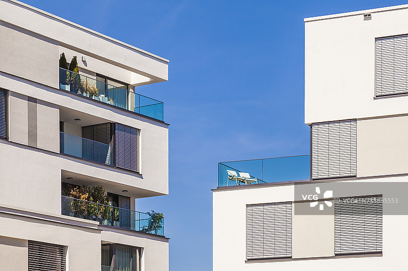 现代多户住宅图片素材