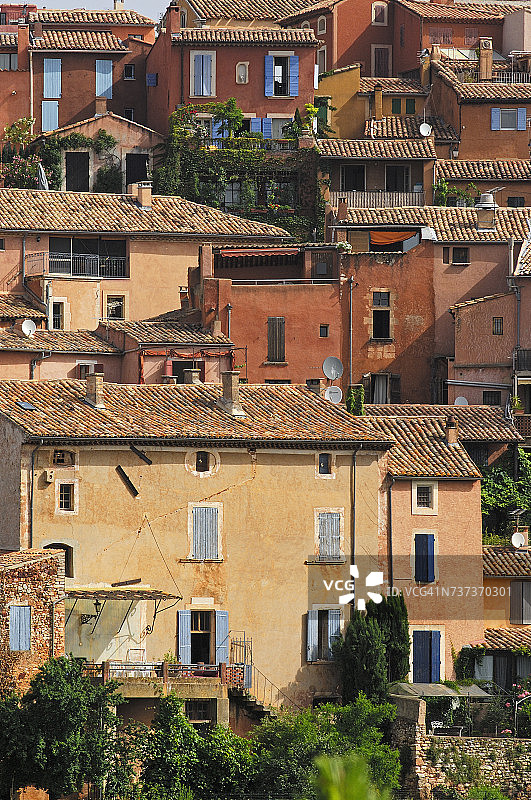 鲁西荣：法国普罗旺斯沃克吕兹图片素材