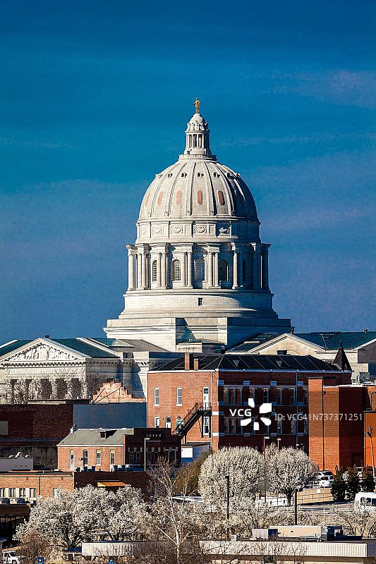 杰斐逊城密苏里州议会大厦图片素材