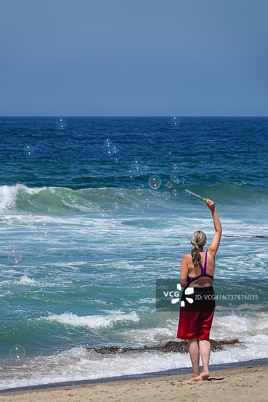 海滩场景图片素材