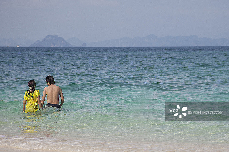 海滩场景图片素材