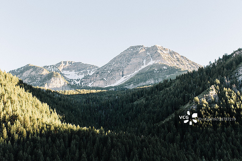 美国犹他州蒂姆帕诺戈斯山图片素材