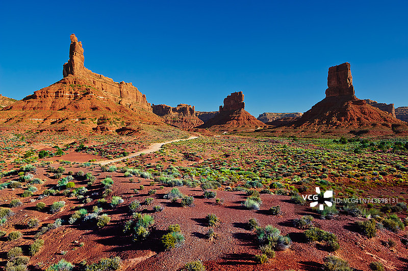 众神谷北部的景色，美国犹他州图片素材