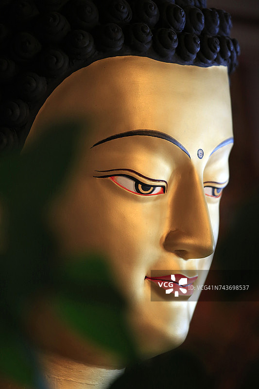 谢珠曲科林寺释迦牟尼佛像，法国图片素材