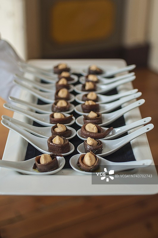 鳀鱼卷图片素材