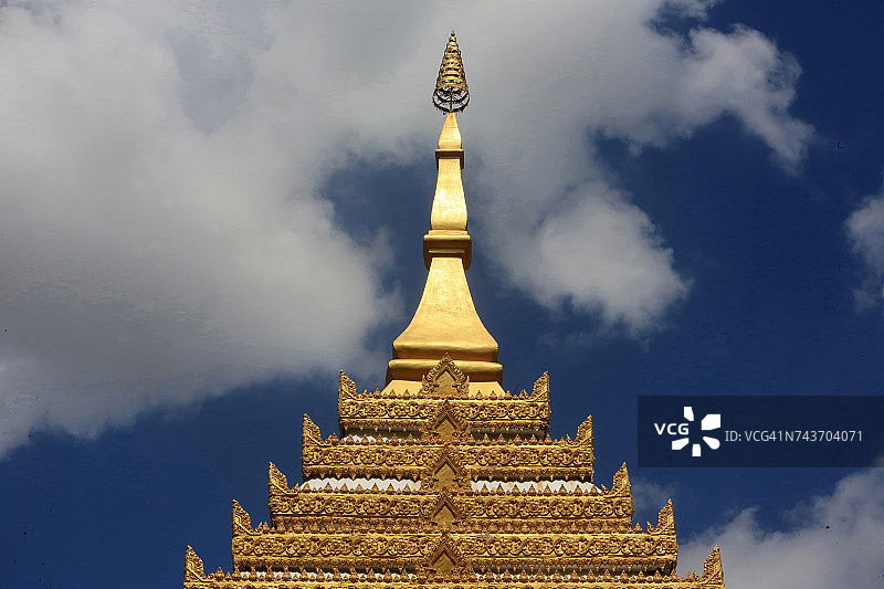 老挝万象西蒙寺图片素材