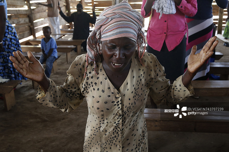 乌干达马辛迪新教教堂图片素材