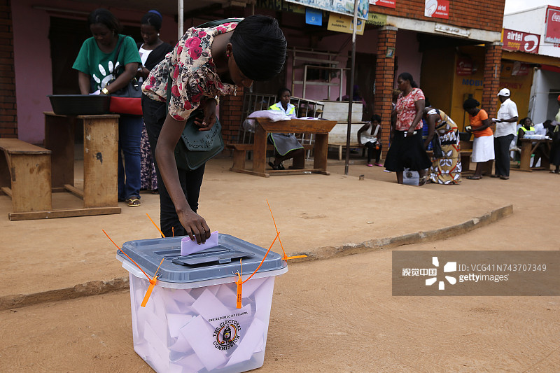 乌干达总统选举。乌干达图片素材