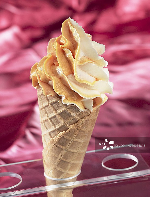 甜筒冰淇淋图片素材