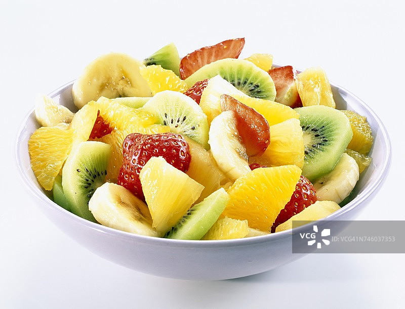 水果沙拉拼盘图片素材