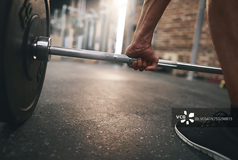重型杠铃特写，波兰，米莱茨图片素材