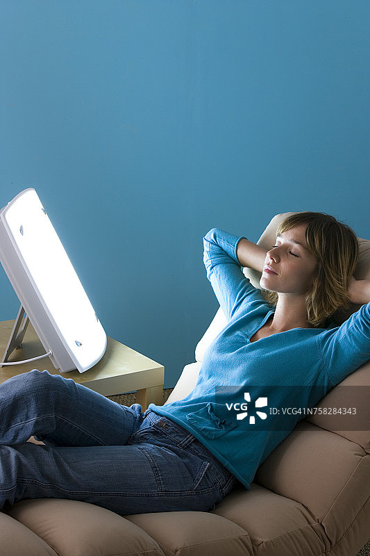 女性光疗图片素材