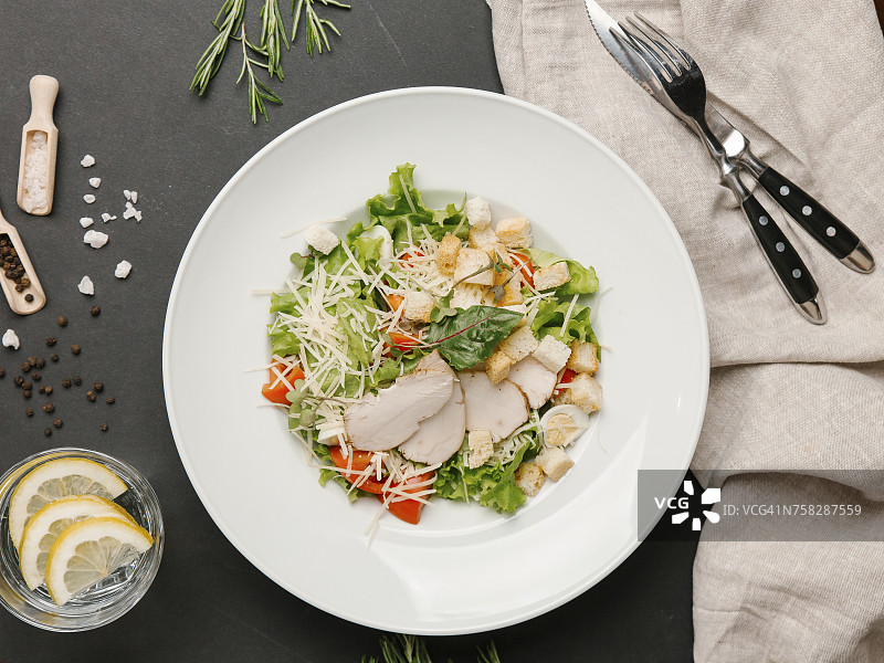 肉类沙拉图片素材