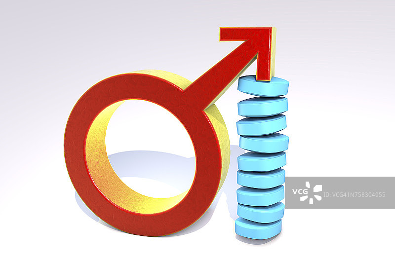 阳痿治疗概念图图片素材