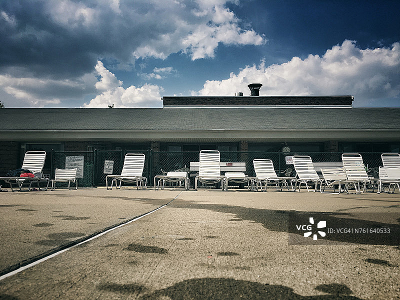 夏天的结束图片素材