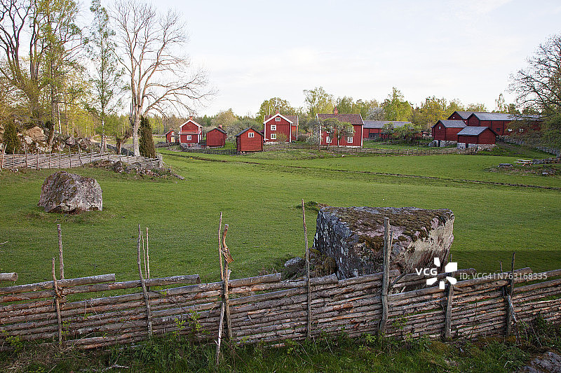 农村景观图片素材