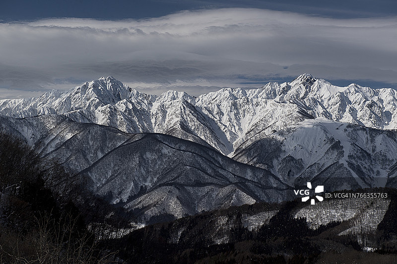 长野群山图片素材