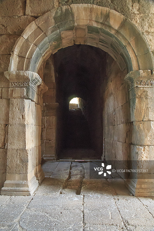 土耳其艾登省米利都遗址：古卡里亚地区剧院图片素材