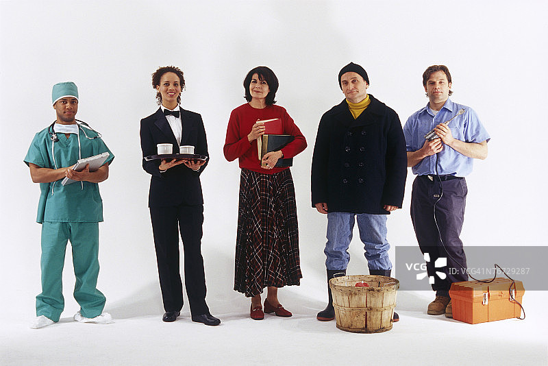 各行各业的人图片素材