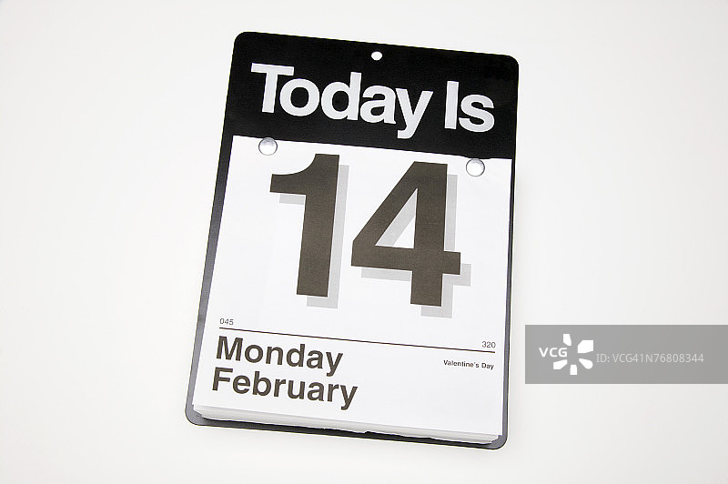 情人节日历图片素材