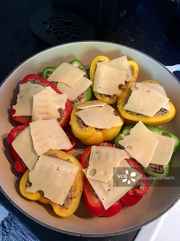 精致的居家晚餐图片素材