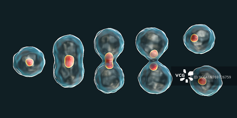 原子核分裂，图示图片素材