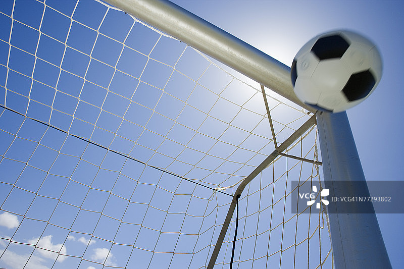 足球和球门图片素材