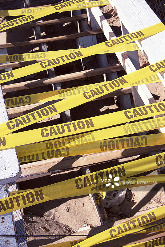 警戒带图片素材