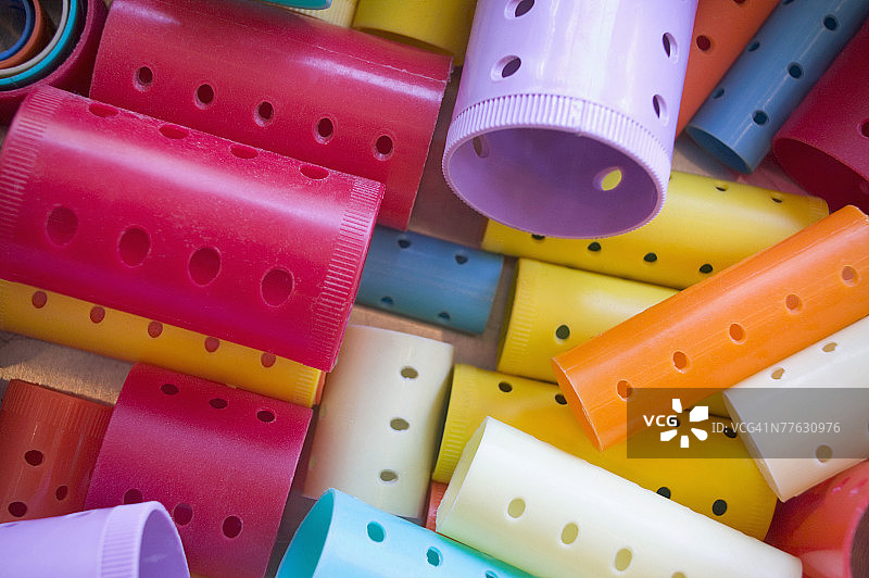 什锦磁性卷发器图片素材