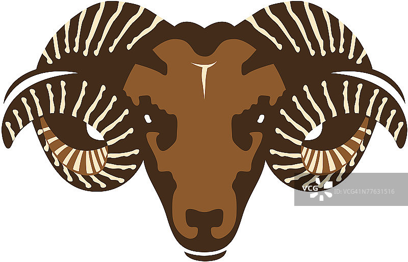 大角公羊图片素材