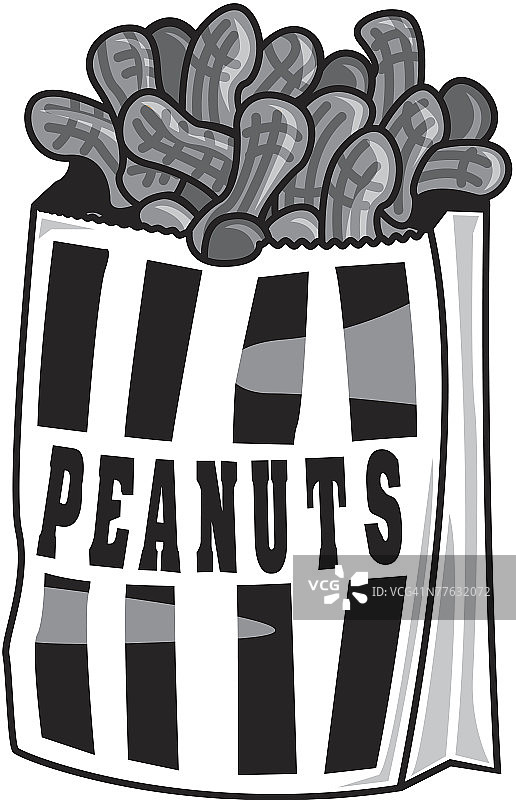 一袋花生图片素材