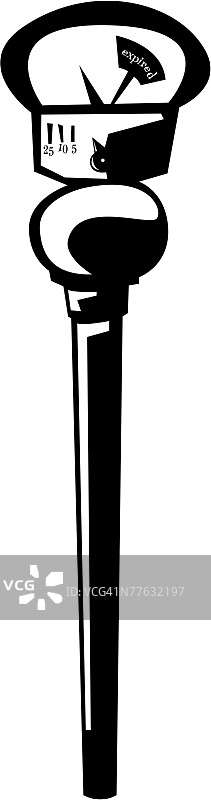 停车计时器图片素材