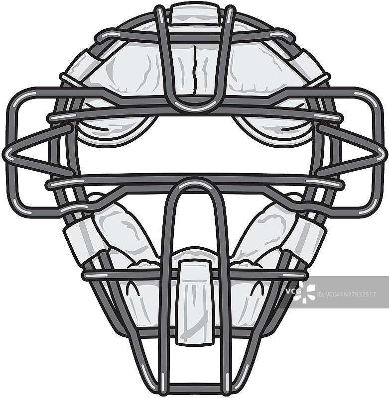捕手面罩图片素材