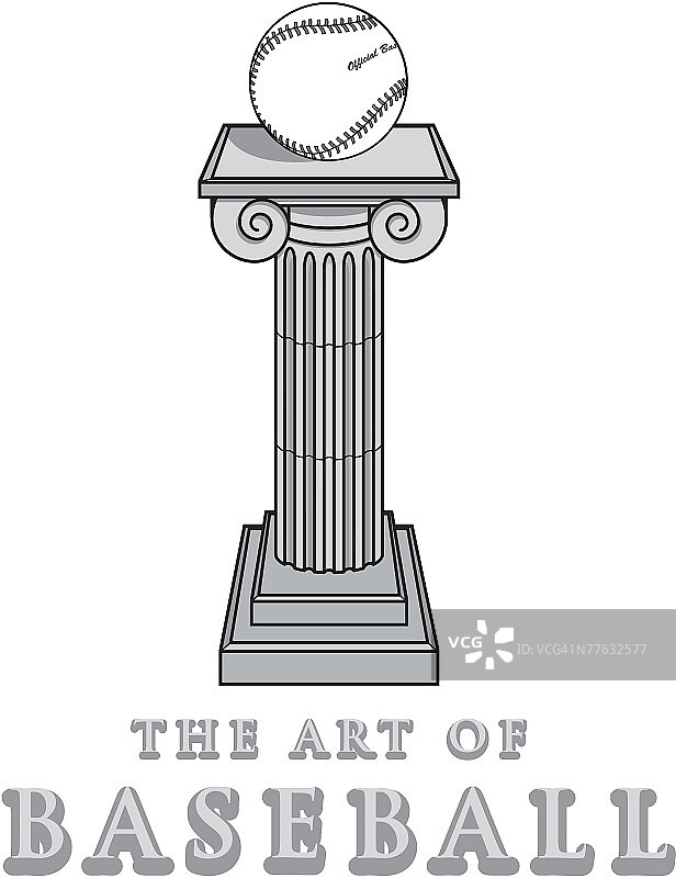图形处理中的基座棒球图片素材