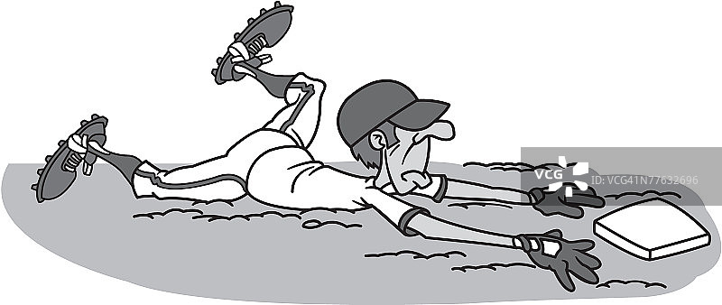 作为跑垒员的角色图片素材