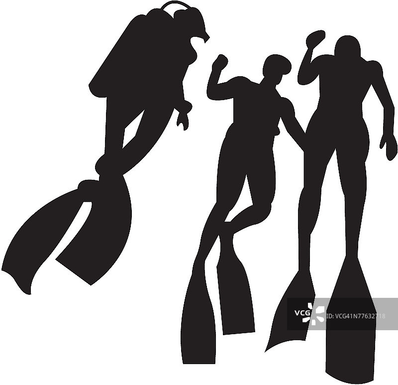 潜水员图片素材