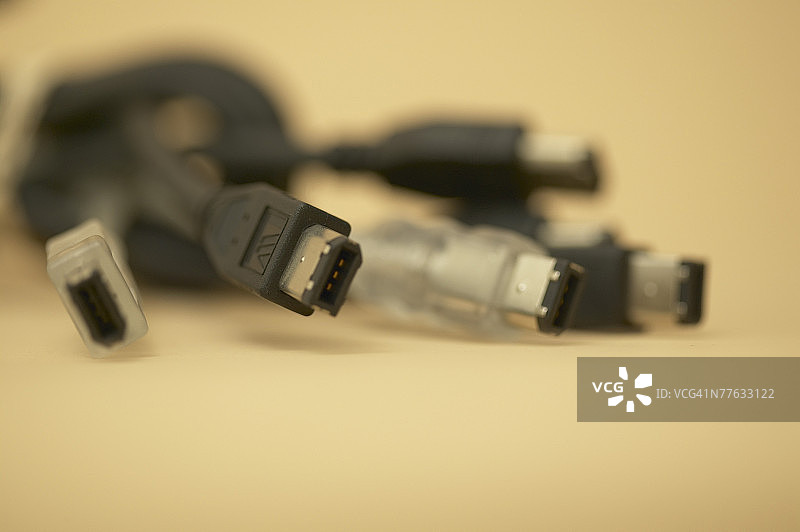 电脑USB端口线缆图片素材