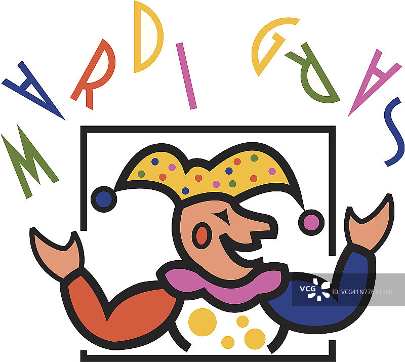 狂欢节与小丑图片素材