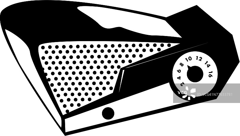 古董收音机图片素材