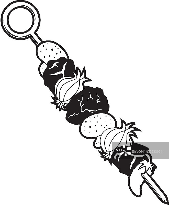 烤肉串图片素材