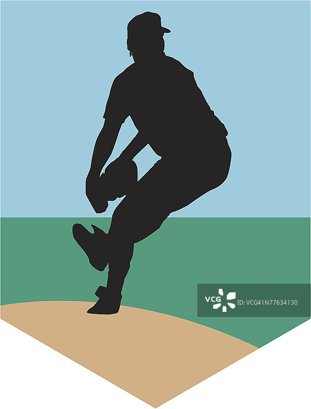 棒球投手投球瞬间图片素材