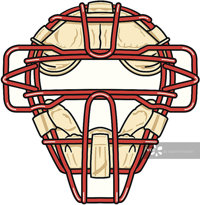 捕手面罩图片素材