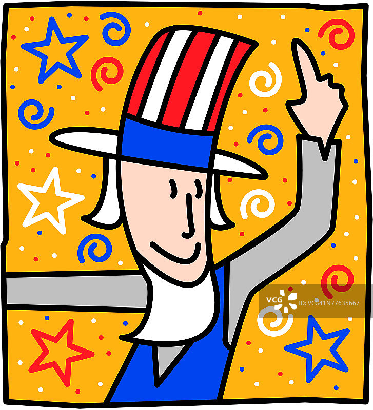 山姆大叔图片素材