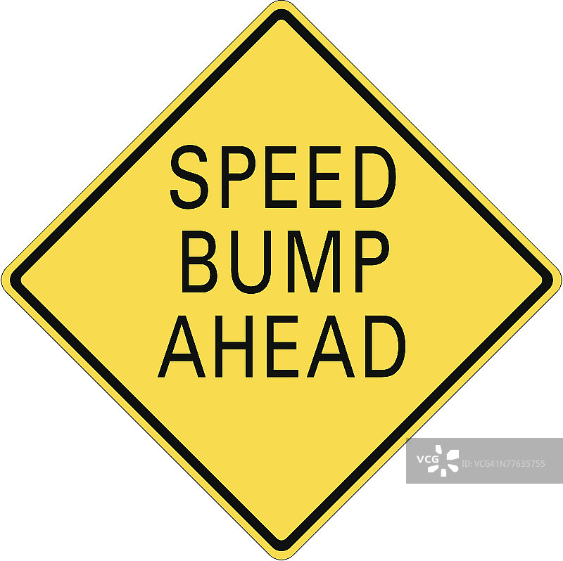 减速带标志图片素材