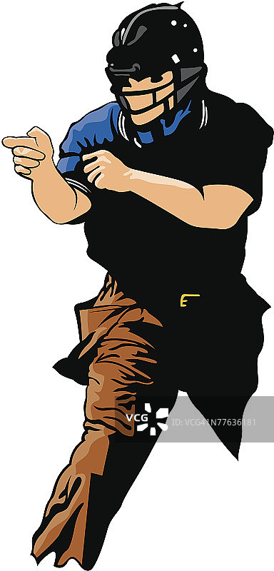 裁判示意好球图片素材