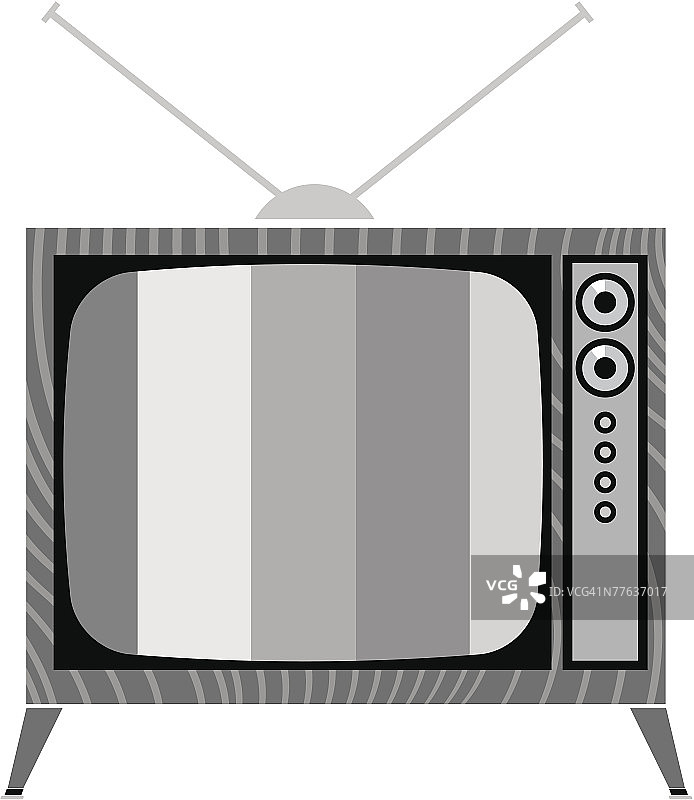 复古电视机图片素材