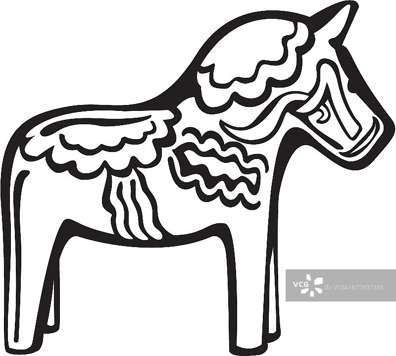 玩具马图片素材